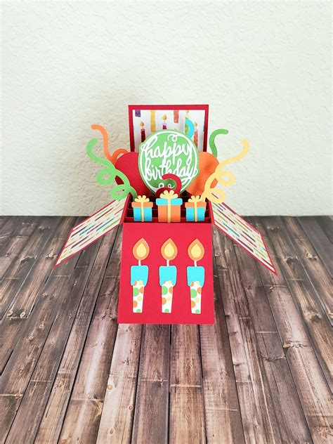 Image result for Birthday Explosion Box Card Tutorial