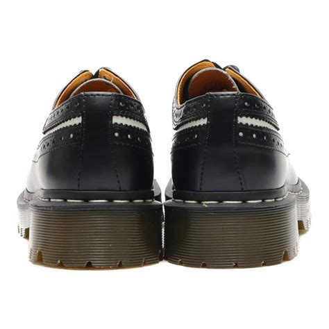 Dr.Martens 3989 BROGUE SHOE BLACK&WHITE 19FW-I（ドクターマーチン 3989 ブローグ シューズ ...