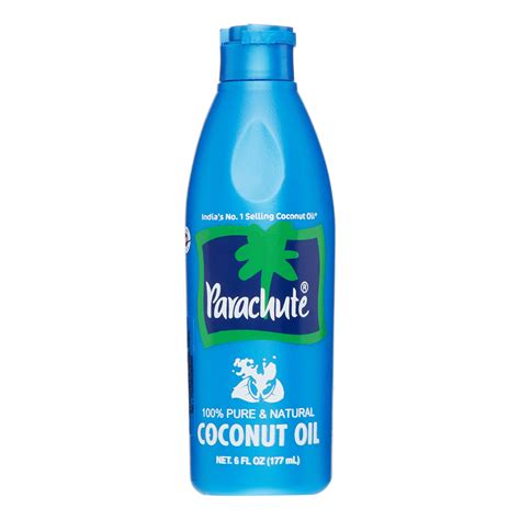 Parachute 100% Pure & Natural Coconut Oil, 6 Fl Oz - Walmart.com ...