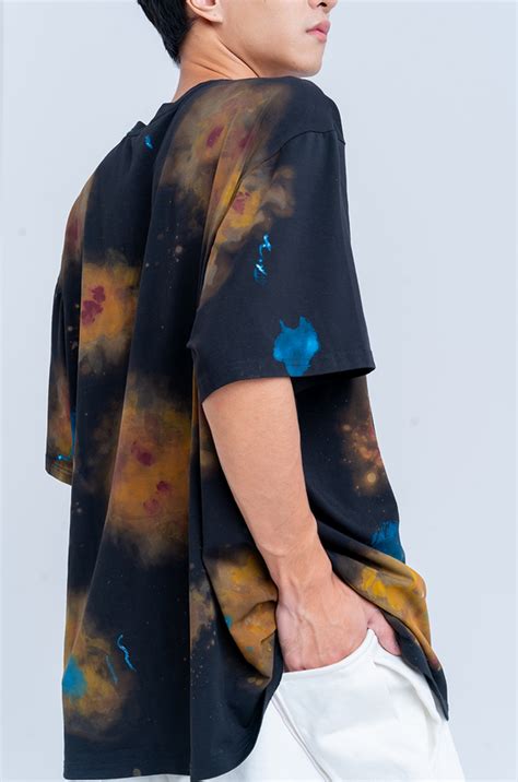 Huemn Blood Washed Starlight T-Shirt (Black) – HUEMN