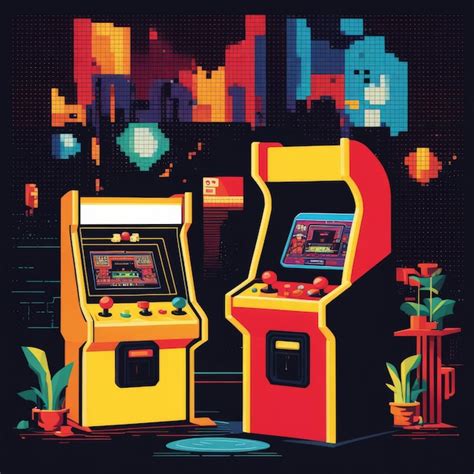 Vector Graphics Arcade Game 的图像结果
