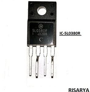 RISARYA 5L0380R POWER SWITCH,Vd max 800v,Id 3A DC,Vcc max 30v dc,TO ...
