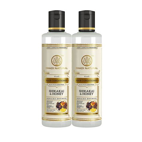 Buy Khadi Natural Shikakai & Honey Herbal Hair Conditioner for ...
