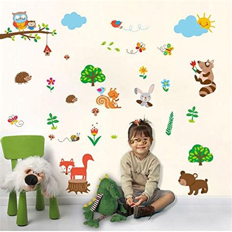Buy Sticker Studio Animal Wall Sticker & Decal (PVC Vinyl,Surface ...
