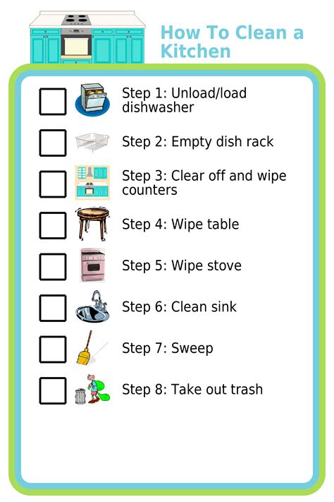 Cleaning Checklists Printable - astra.edu.pl