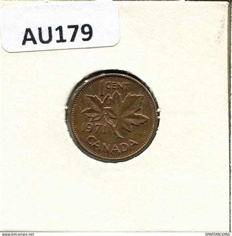 Canada - 1 CENT 1971 CANADA Pièce #AU179.F.A