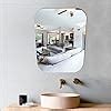 Buy WallWear Self Adhesive Plastic Oval Mirror for Wall Stickers (30x20 ...