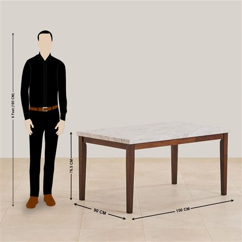 Buy Jasper Faux Marble 6-Seater Dining Set with Chairs and Bench ...