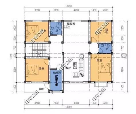 精选10套热门农村户型, 第1宅基地80平就能建好? 8、9谁最好看?|布局图|户型|建筑_新浪新闻