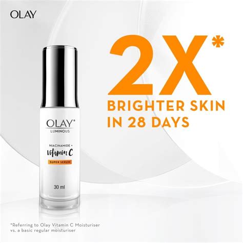 Olay Vitamin C Super Serum With 99% Pure Niacinamide - 30mL – Kunchals