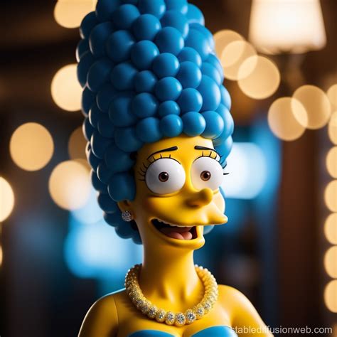 marge simpson from the simpsons realistic Prompts | Stable Diffusion Online