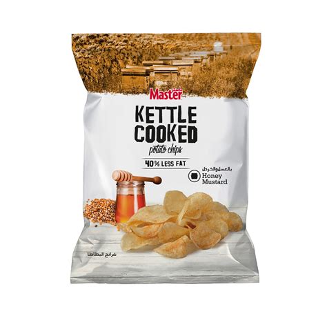 Buy Master Kettle Cooked Honey Mustard Potato Chips, 170g Online in UAE | Talabat UAE
