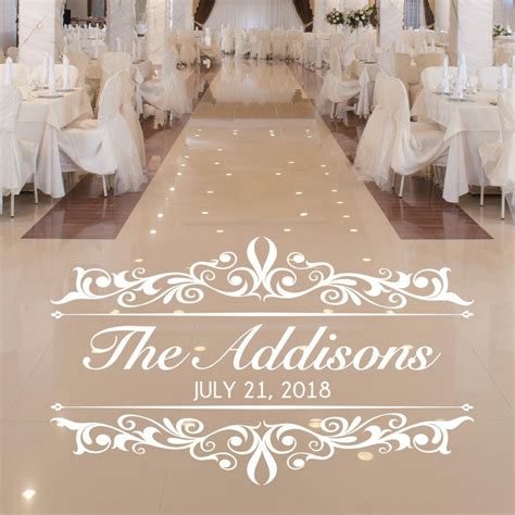 Dance Floor Decal Wedding at Alexander Kitchen blog