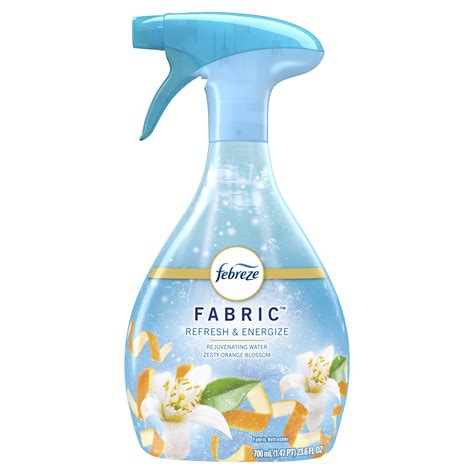 Febreze Fabric Refresh Energize Zesty Orange Blossom 23.6 fl oz Fabric ...