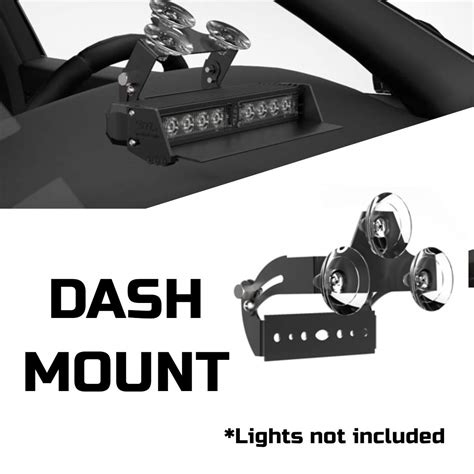 90 Suction Cup Bracket For SpeedTech Lights Striker Series Strobe Deck ...