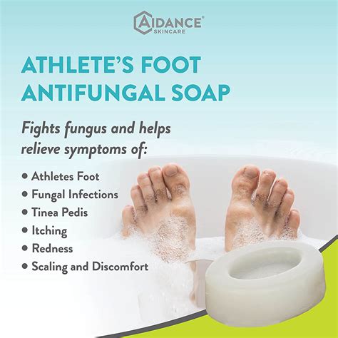 Terrasil - Jabón para pies de atleta con ingredientes naturales alivio seguro y suave de la ...