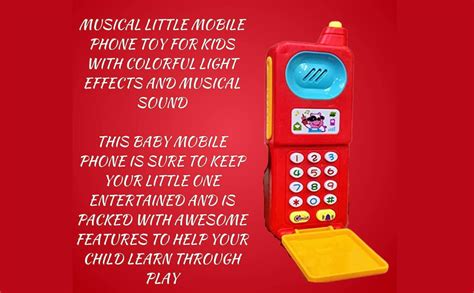 Buy Gifting Bells Musical Cartoon Mini Phone with Flap for Kids Smart ...