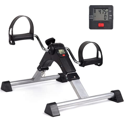 Icedeer Under Desk Bike Pedal Exerciser-Folding Portable Exercise ...