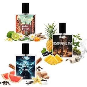 Buy Azelle Perfume Combo Pack for Men | Black Storm, Urban Voyage ...