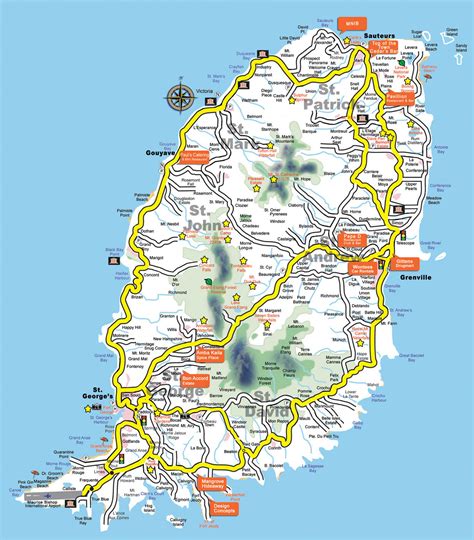 Grenada Map Map Of Grenada World