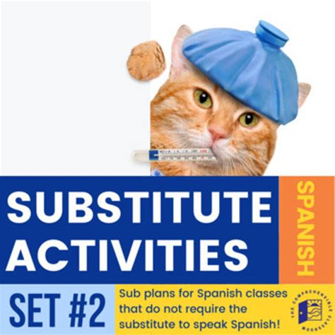 The Comprehensible Classroom | Spanish Substitute Activities | Set #2