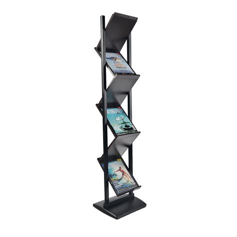 Stand Display Sign Magazine Floor Stands Brochure Holders at A4 Size ...