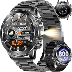 KPEP Military Smart Watches for Men (AK92-Black) : Amazon.in: Electronics
