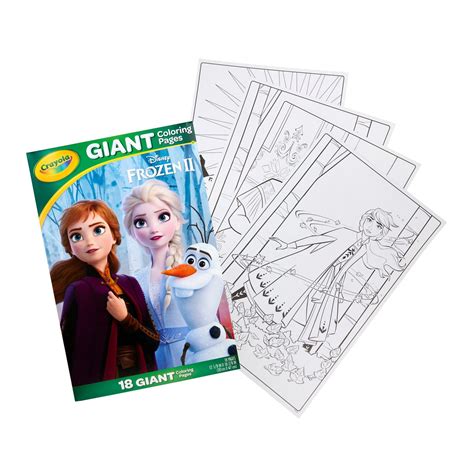 Buy Crayola Giant Coloring Featuring Frozen 2, School Supplies, Child ...