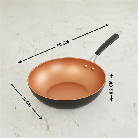 Buy Cresta Aristo Solid Wok from Home Centre at just INR 1799.0