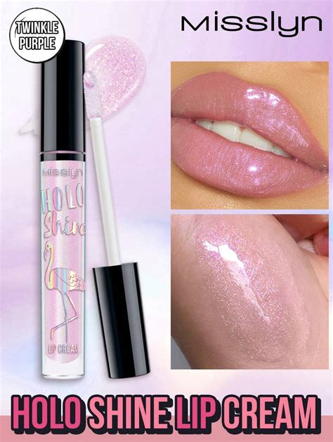 Misslyn HOLO SHINE LIP CREAM Lip Gloss Long Lasting High Shine Crushed ...