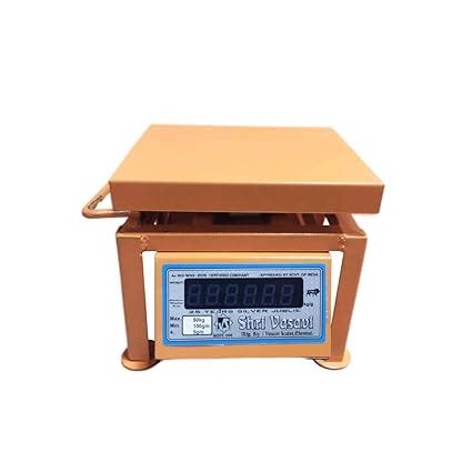 SHRI VASAVI Weight capacity 50kg Electronic Weighing Machine/Weighing ...
