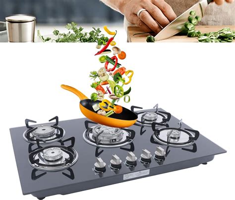 InSyoForeverEC 30” Gas Stove Gas Cooktop 5 Burners, Built-in Gas India ...