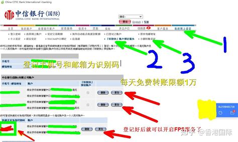 中信国际香港账户办理以及实现FPS快速转账功能 - 知乎