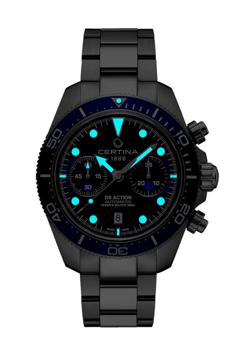 Reloj Caballero Automático DS Action Diver Chrono de Certina
