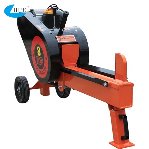 Electric Rapid Kinetic 8 Ton Wood Log Splitter for Firewood Processing ...