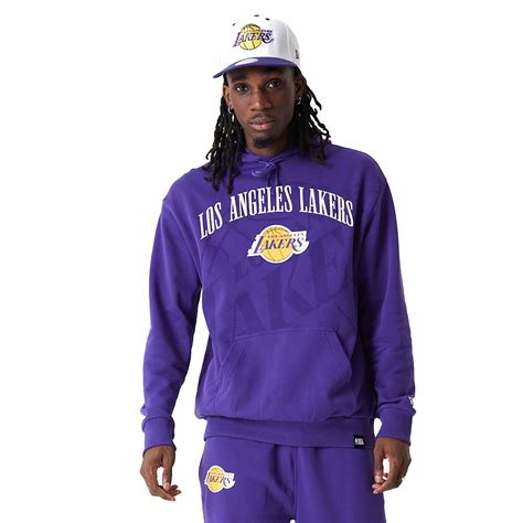 New Era NBA L.A Lakers Logo Pullover Hoodie "Purple