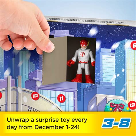 Fisher-Price Imaginext DC Super Friends Advent Calendar - Unwrap a New ...