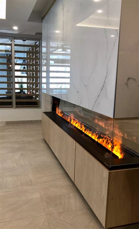 Gallery nero fire design water vapor fireplaces – Artofit