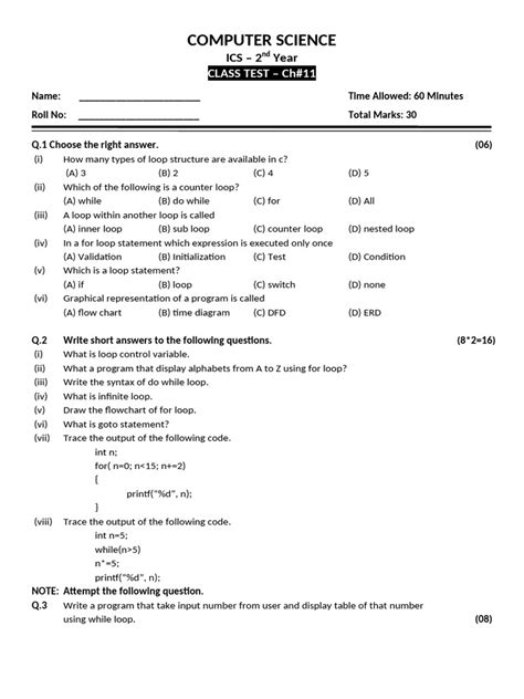 Image result for 2nd Year Computer 12 Chapter Programs
