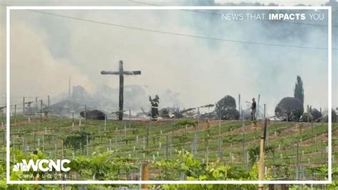 Fire destroys WoodMill Winery in Lincoln County, owners vow to rebuild ...