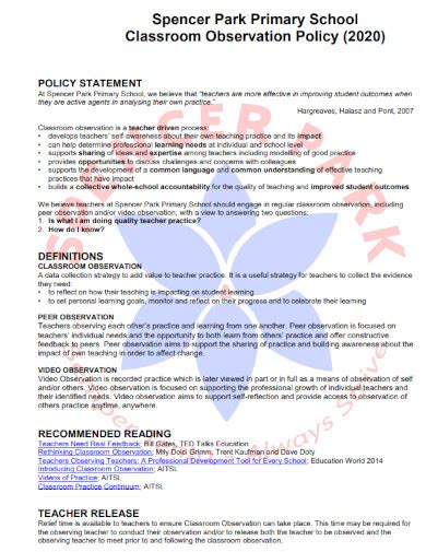 Image result for Focused Observation Examples