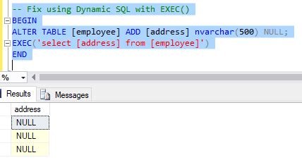 SSRS Invalid Column Name Error 的图像结果