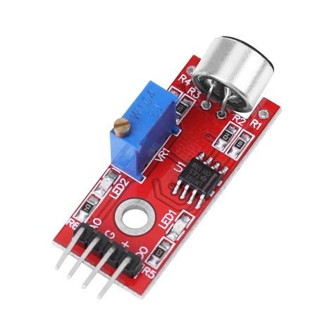 DC 3.3V/5V Microphone Module,High Sensitivity Microphone Audio ...