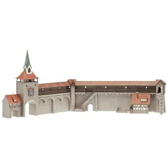 Faller 130401 Old Town Wall Set HO Scale Building Kit : Amazon.in: Toys ...