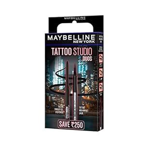 Buy Maybelline Tattoo Studio Duos - Tattoo High Impact Liner & Tattoo ...