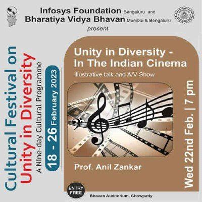 Unity in Diversity in the Indian Cinema, Bharatiya Vidya Bhavan, Mumbai ...