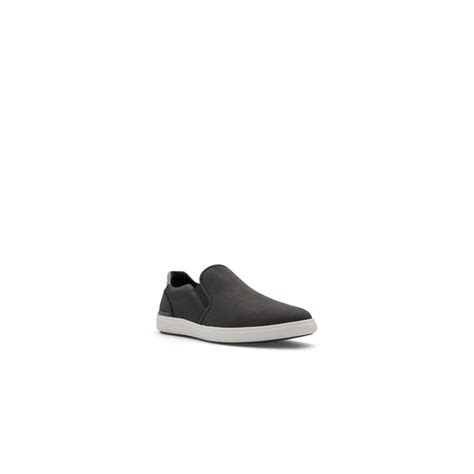 Buy Aldo Men Black Slip On Sneakers Online