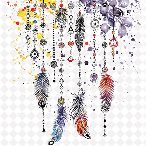 A poster with feathers and a picture of a feather and the word quot ...