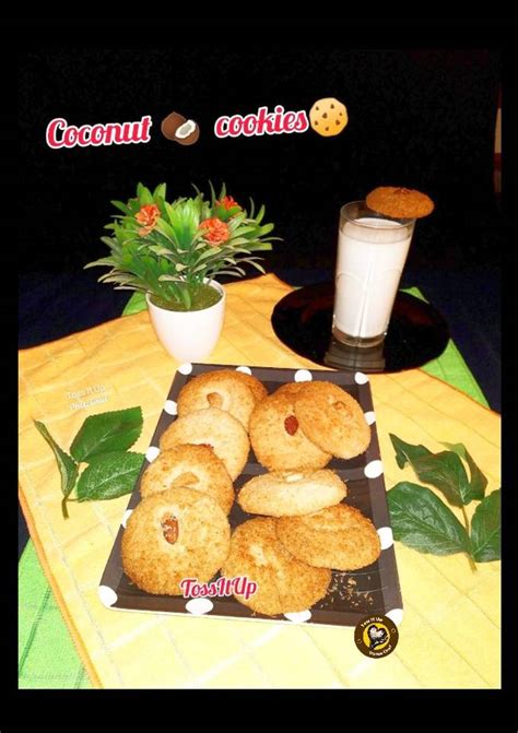 Eggless Coconut Cookies Recipe by Rumana Irfan - Cookpad