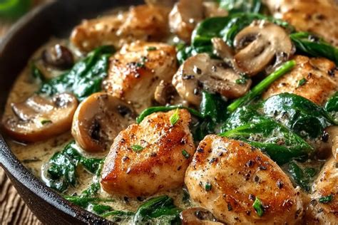 Creamy chicken skillet